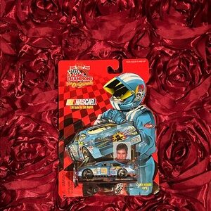 Racing Champions Blue NASCAR Toy Car Jerry Nadeau